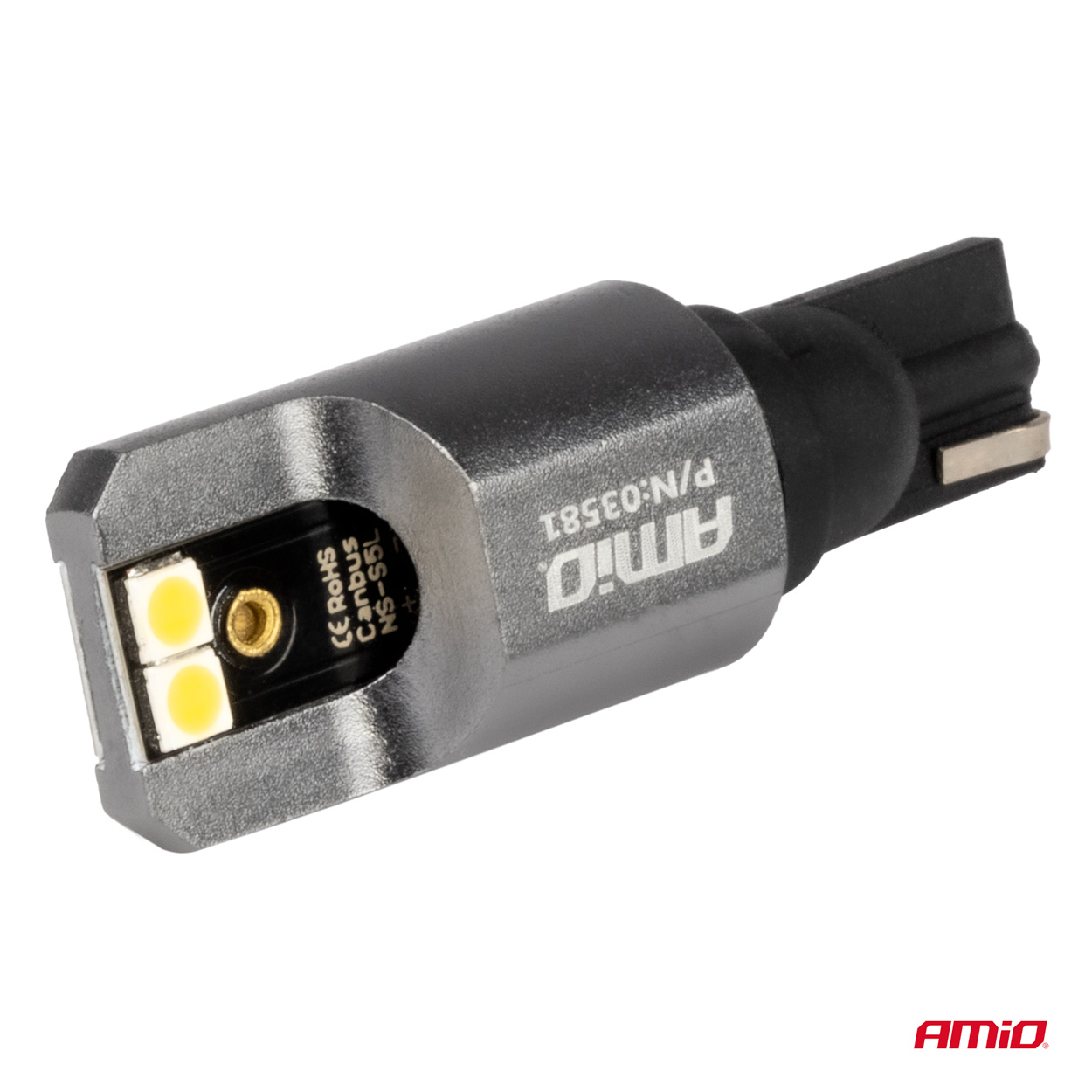 Żarówki LED FULL CANBUS PRO T15 W16W 4x3030 SMD białe 12 V 24 V — ujęcie 3