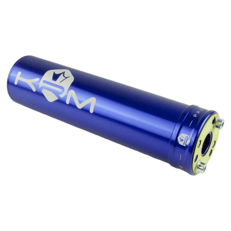 Końcówka wydechu KRM Pro Ride aluminium ciemno niebieska 90-110 cm³ — ujęcie 2