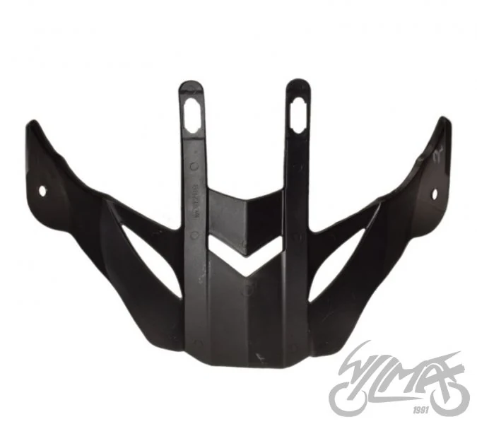 Daszek kasku MX436 evo adventurer black white — ujęcie 3