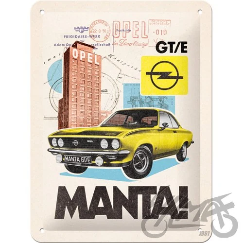 Tablica plakat 15X20 Opel manta gt/e 26262 — ujęcie 1