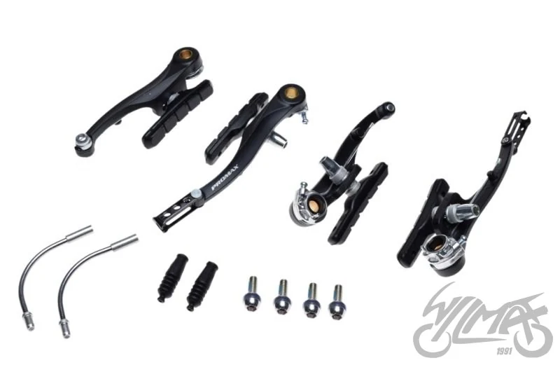 Szczęka hamulca rowerowa v-brake Promax czarna — ujęcie 1