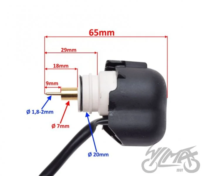 Elektrozawór ssania do Piaggio zip 50 4T — ujęcie 2