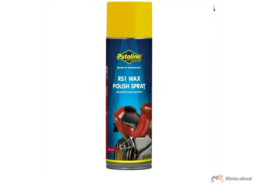 Putoline RS1 Wax-Polish 500 ml spray, środek do czyszczenia motocykla z woskiem