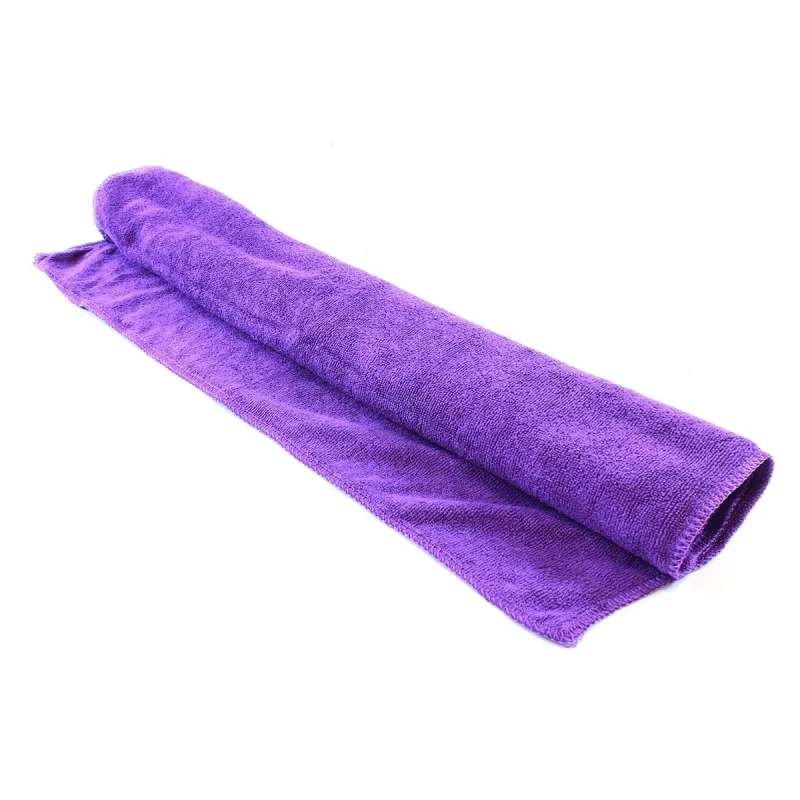 Ścierka / ręcznik z mikrofibry do osuszania 50x100cm gr.300g/m2 fioletowy — ujęcie 4