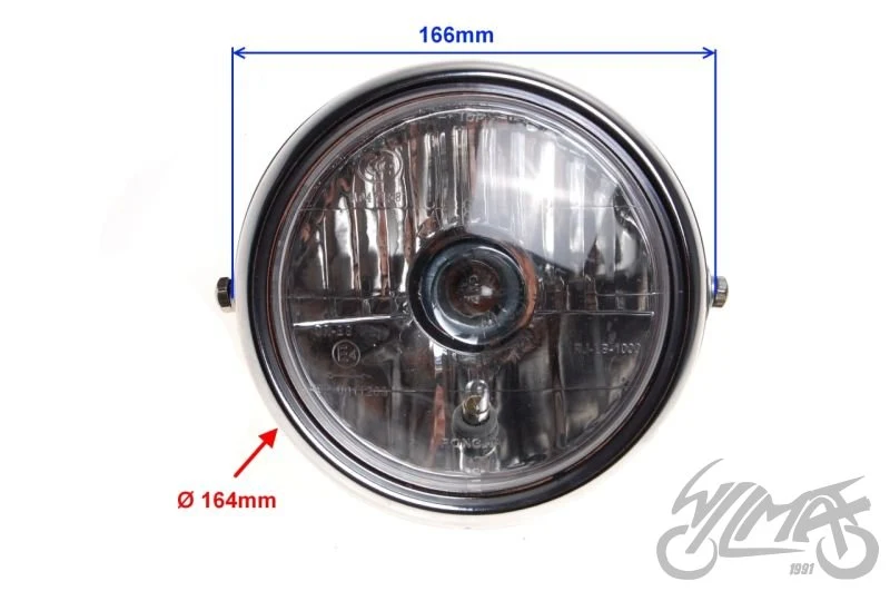 Lampa przednia do Suzuki GN 125 — SGN2401B — ujęcie 2