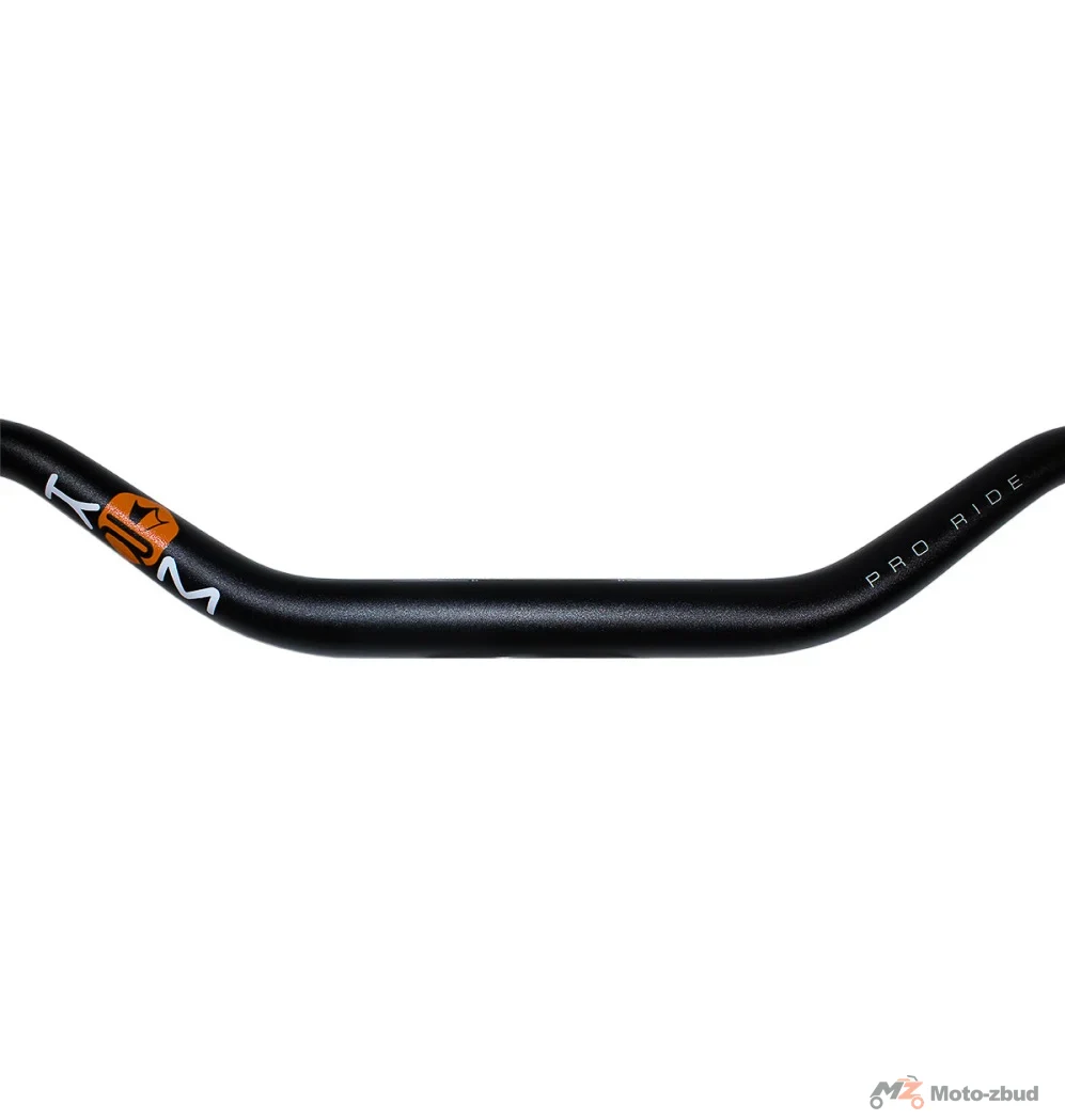 Kierownica fatbar KRM Pro Ride czarno - pomarańczowa 22/28,6 mm + gąbka — ujęcie 2
