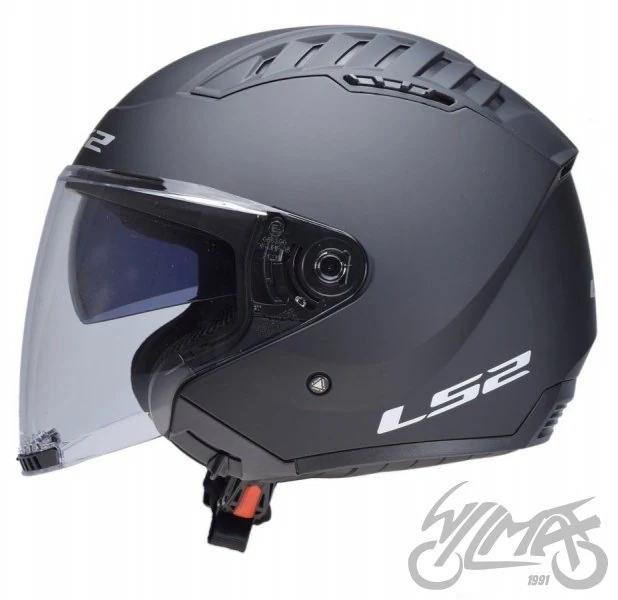Kask LS2 OF600 copter II Matt Black-06 — rozmiar M — ujęcie 2