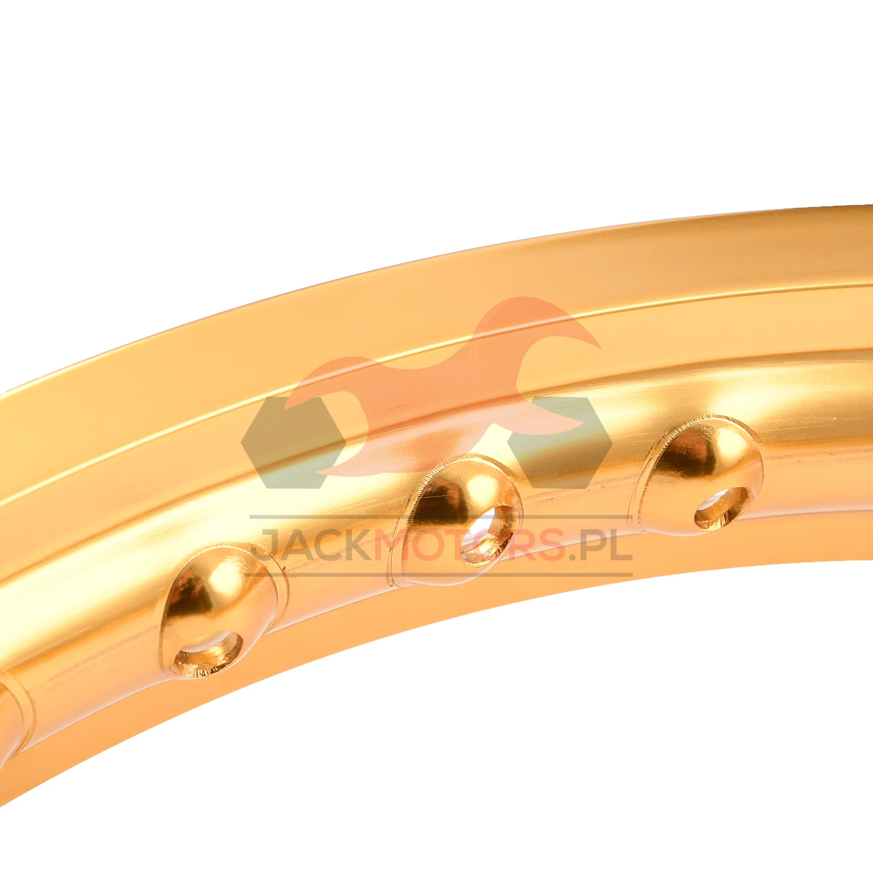 Obręcz koła Simson 1,50 × 16 aluminiowa złota DPR Classic — ujęcie 2