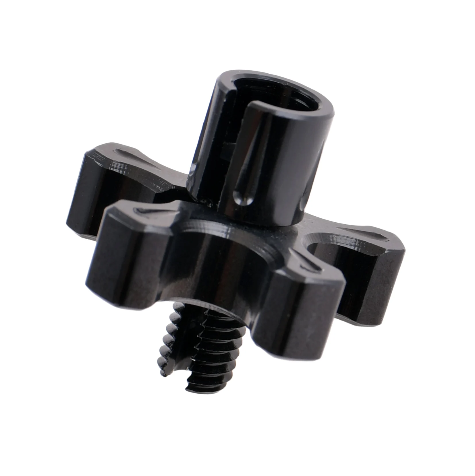 Napinacz linki M8 20 mm aluminium CNC czarny V2 Racing Force — ujęcie 2
