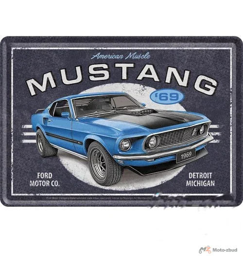 Pocztówka 14 × 10 cm Ford mustang 10335