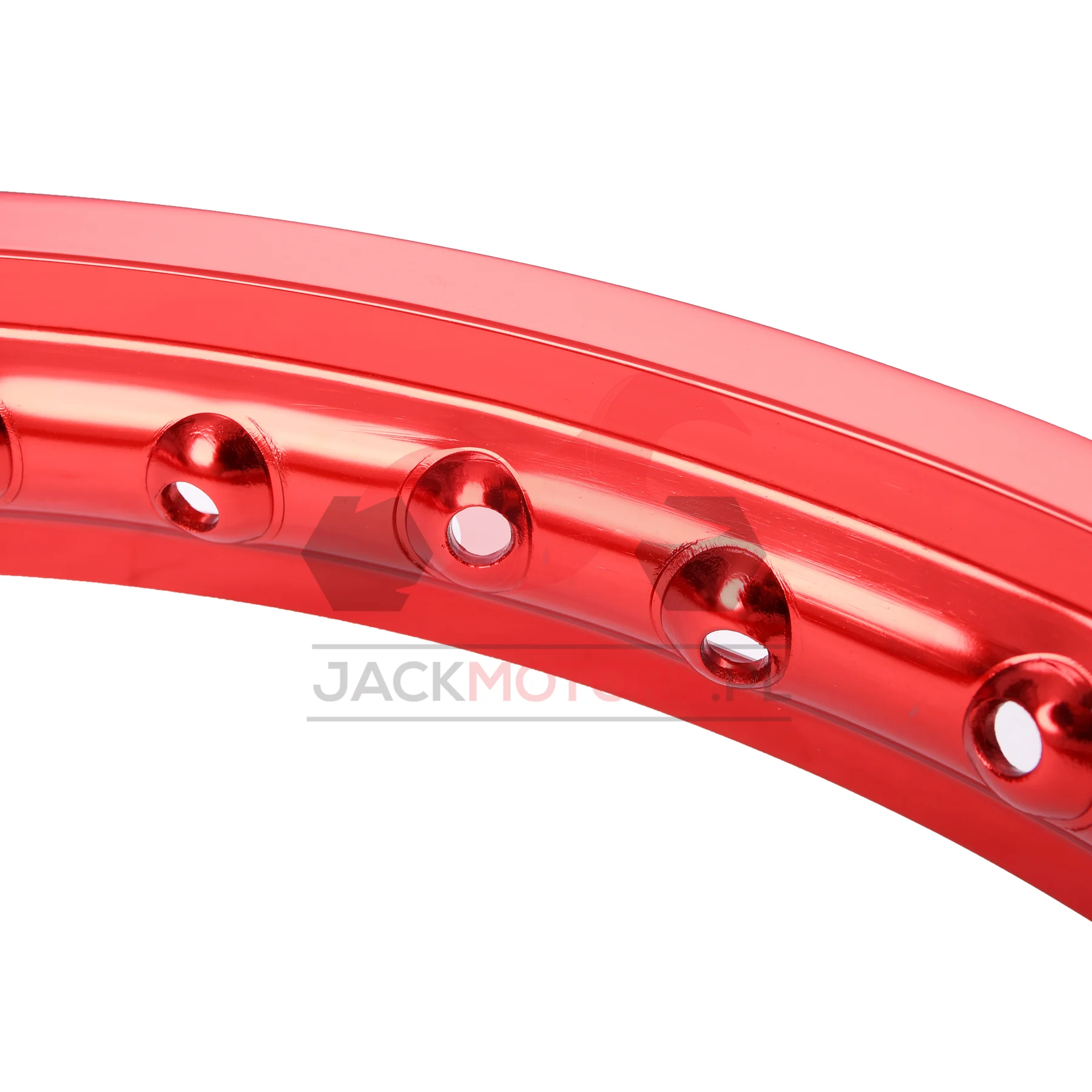 Obręcz koła Simson 1,50 × 16 aluminiowa czerwona DPR Classic — ujęcie 4
