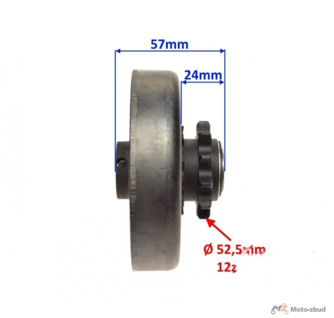 Sprzęgło odśrodkowe do Lifan 160 200 | GX270 390 — ujęcie 3