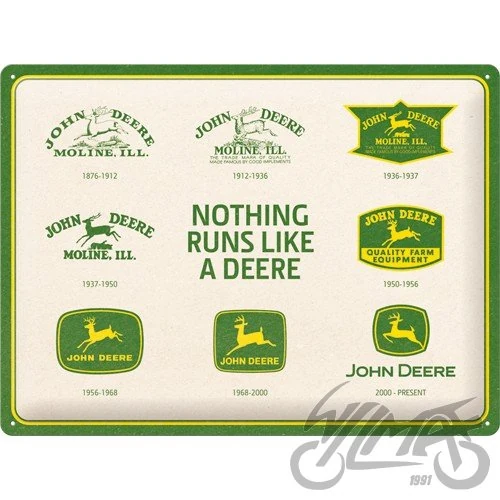 Plakat 30X40 John Deere 150 years logo evo 23383 — ujęcie 1