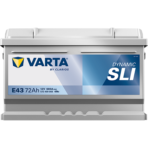 Akumulator 72 Ah 680A 278×175×175/P+ Varta 572409068K262 — ujęcie 3
