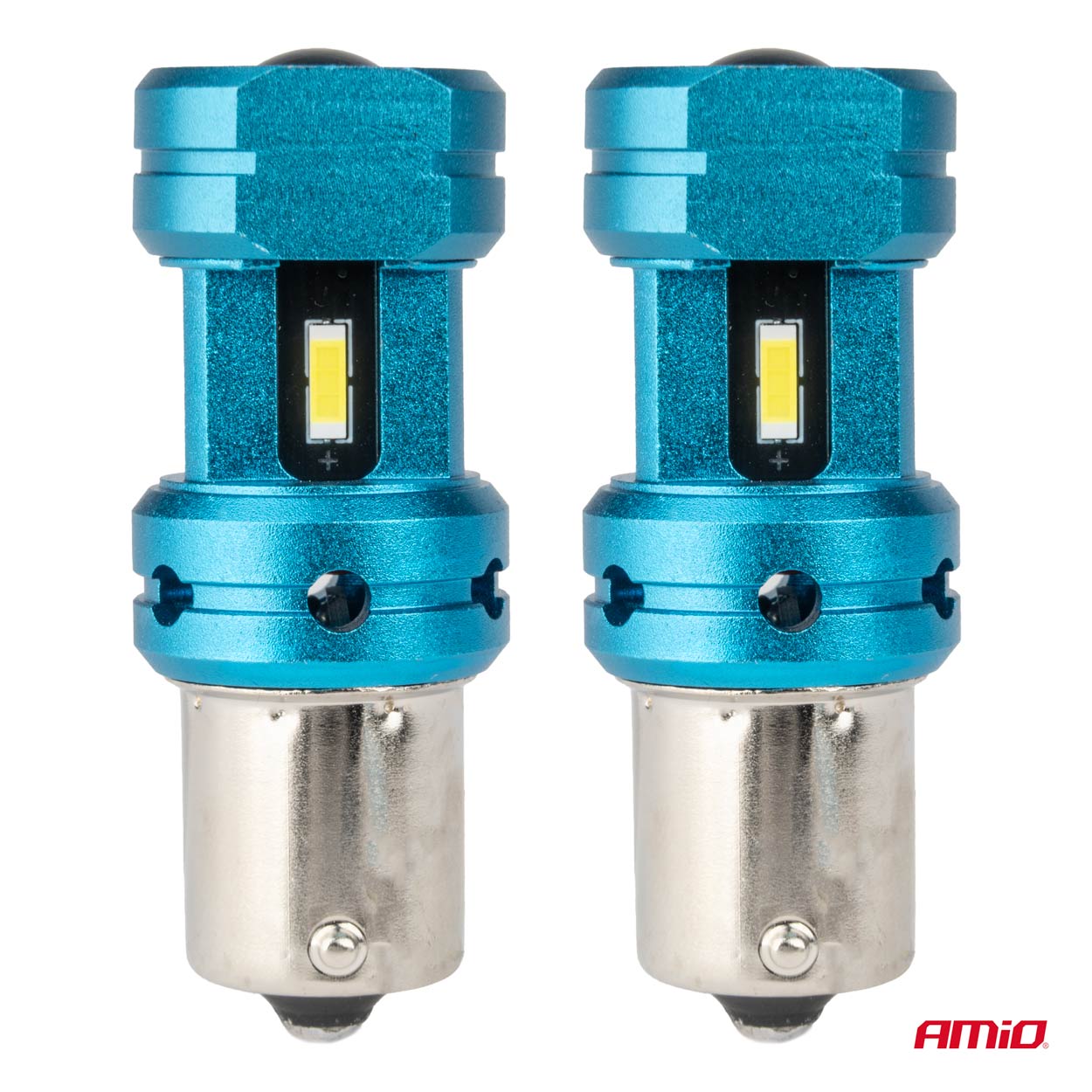Żarówki LED CANBUS 1156 BA15S P21W R10W R5W 4SMD 1860 White 12 V 24 V — ujęcie 2