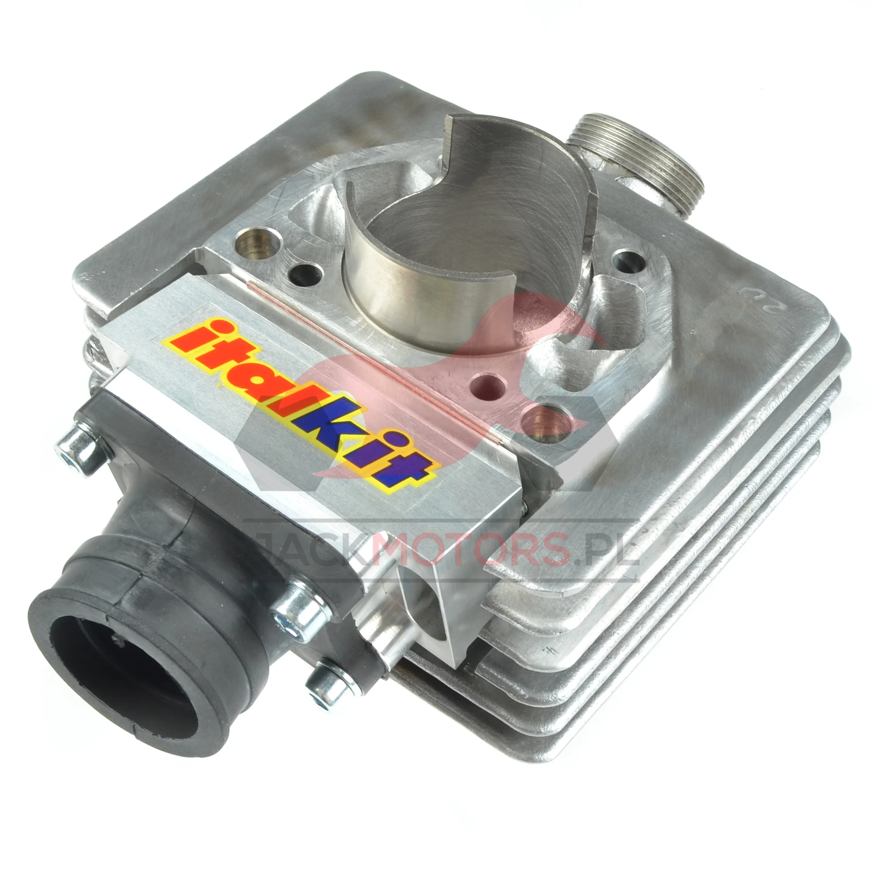 Cylinder Simson 85/5/3/2M membrana kpl. Wossner racing · zawór membranowy AM6 + króciec BVF — ujęcie 2
