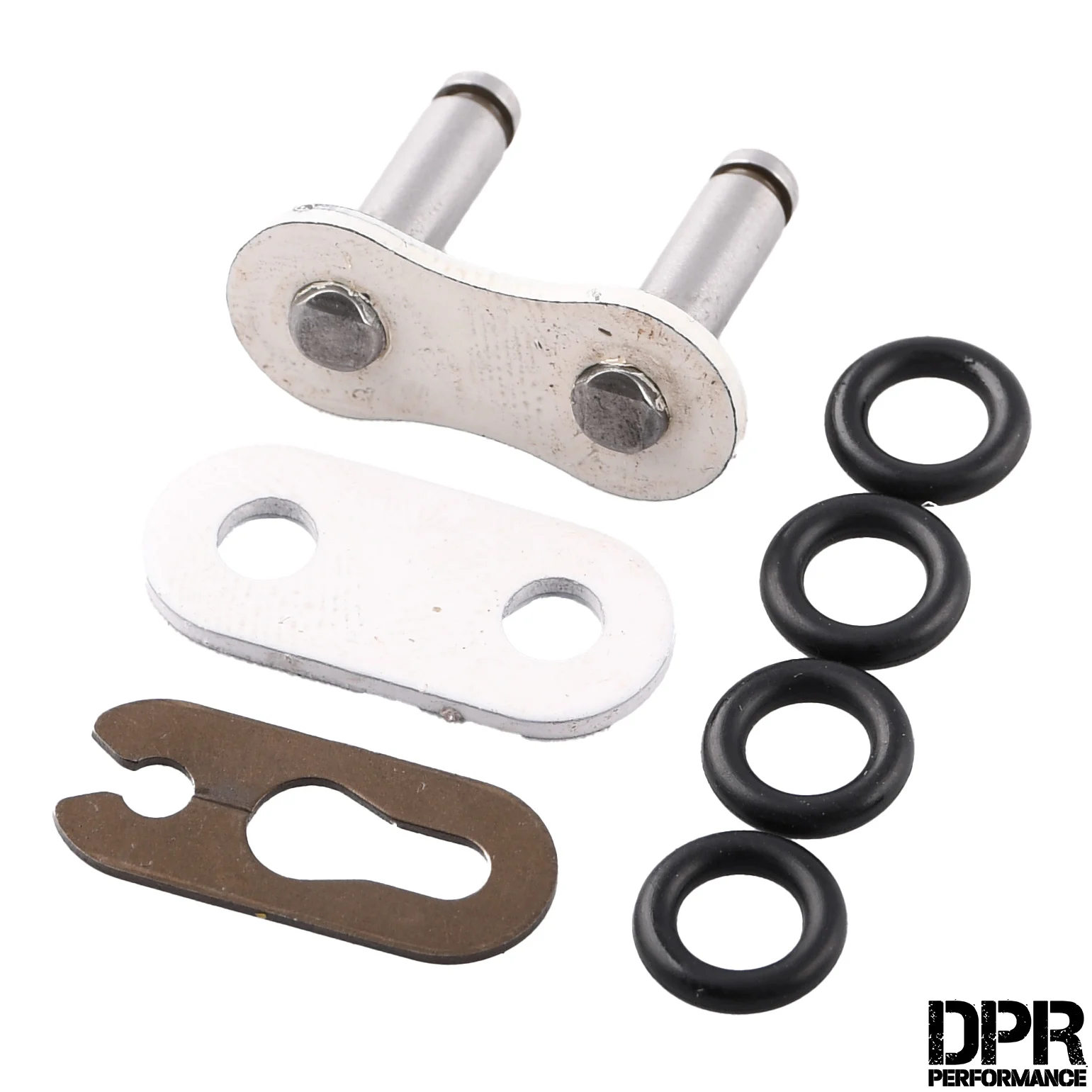 Spinka łańcucha 415UO oring biała DPR Performance