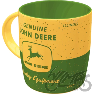 Kubek John Deere yellow green 43405 — ujęcie 2