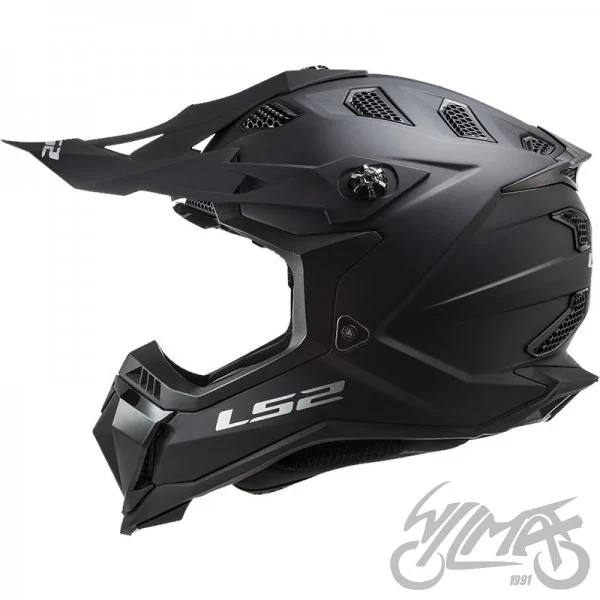 Kask crossowy LS2 MX700 Subverter Evo II Noir Matt Black — S — ujęcie 2