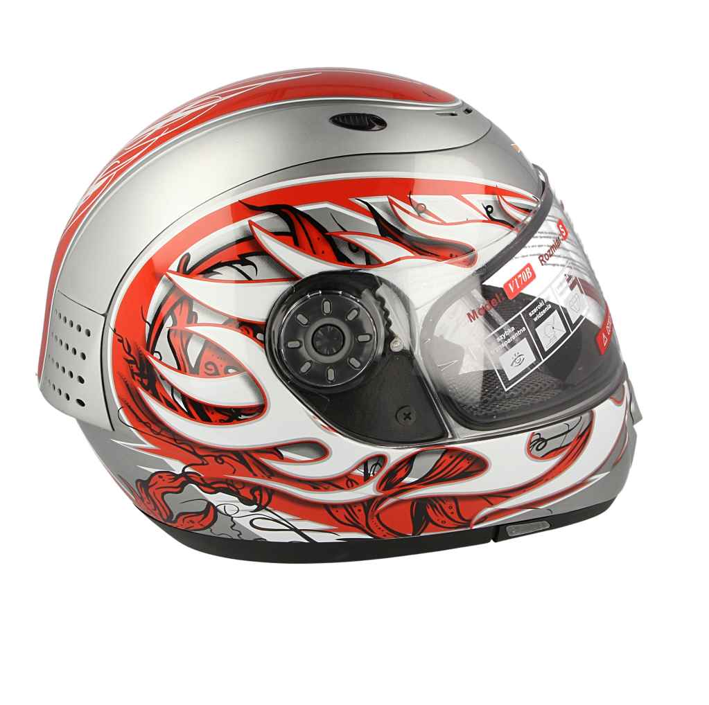 Kask motocyklowy VCAN V170B Grey CH-R – M — ujęcie 19