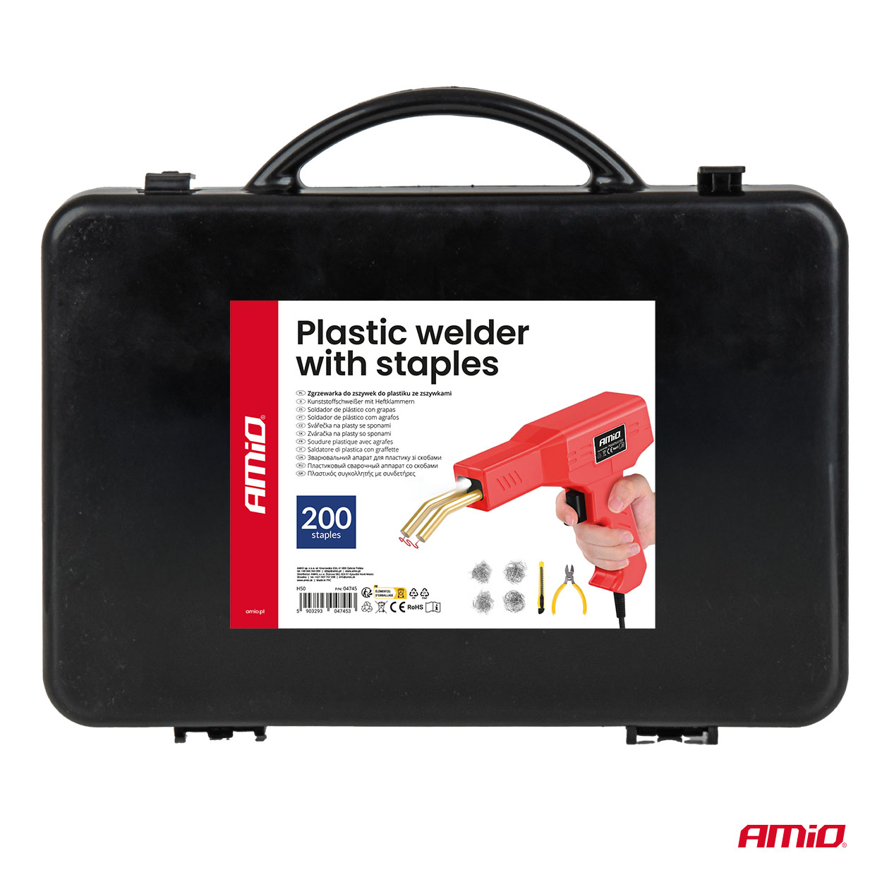 Zgrzewarka do plastiku ze zszywkami 200 szt. — ujęcie 6