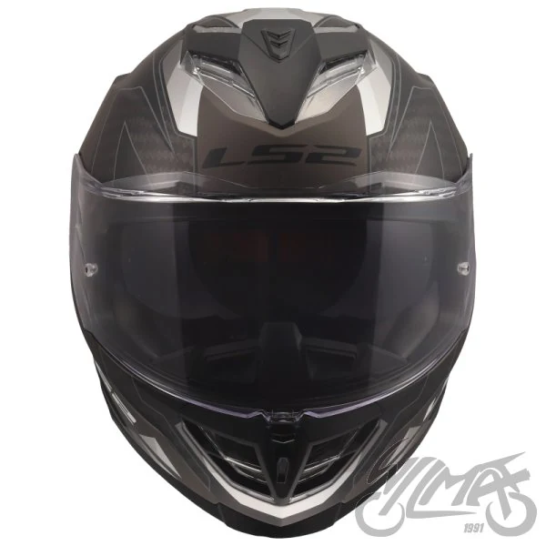 Kask LS2 FF818 Storm III sporty Black Grey — rozmiar L — ujęcie 3