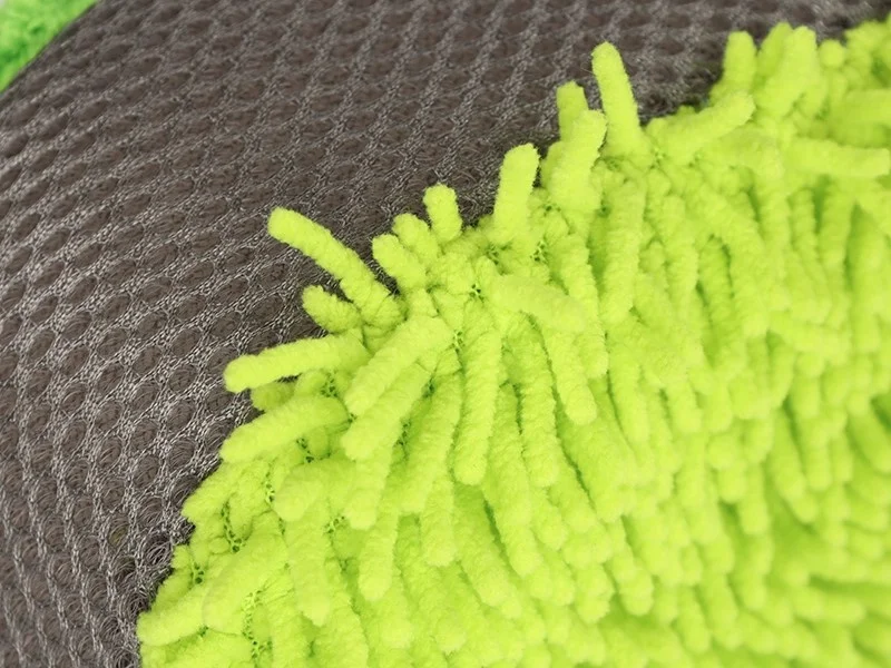 GĄBKA z MIĘKKIEJ MIKROFIBRY SIATKII DROBNEGO SZENILU 23x12x6 cm — ujęcie 3
