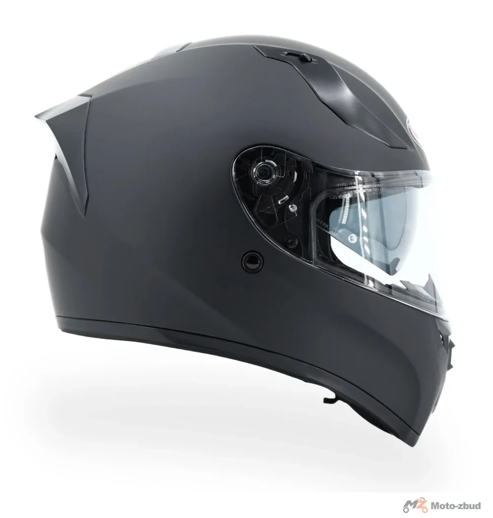 Kask VCAN model H128 Black Matt integralny z blendą czarny mat M — ujęcie 6