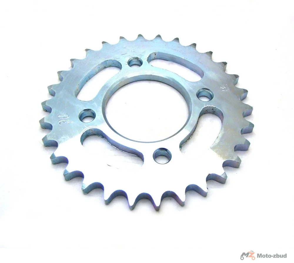 Junak M16/M20 125 cm³/320 cm³ zębatka Z-30 (do łańcucha H530) napędowa tył (wew.63 mm / 4 otwory / rozstaw śrub 63 mm) — ujęcie 2