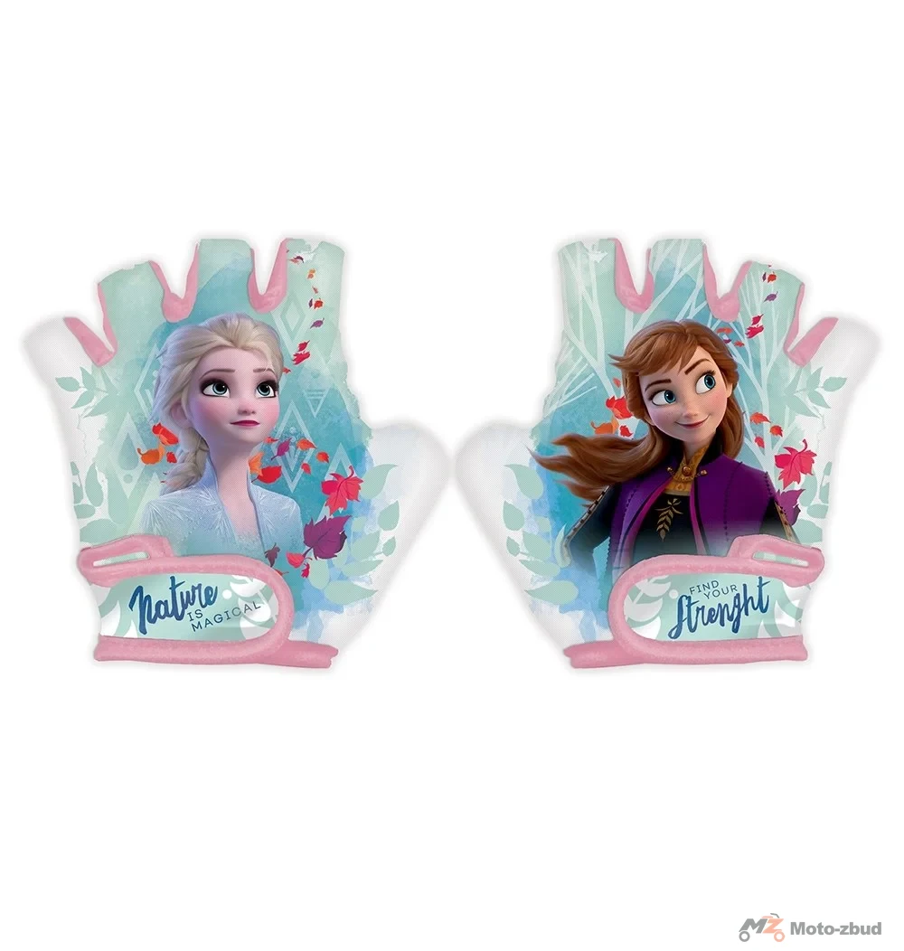 Rękawiczki na rower frozen 2