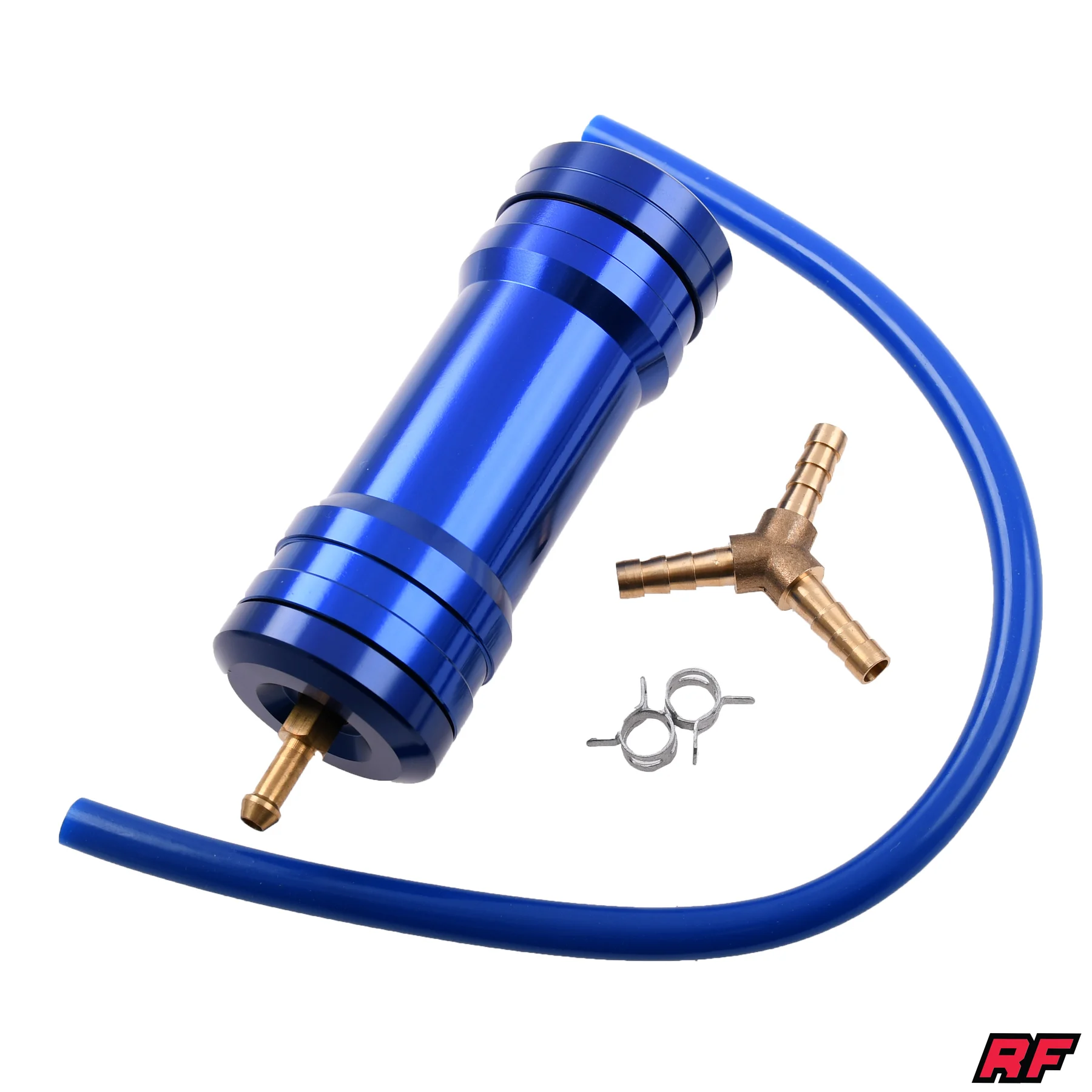Boost bottle / gaz box Racing Force niebieski