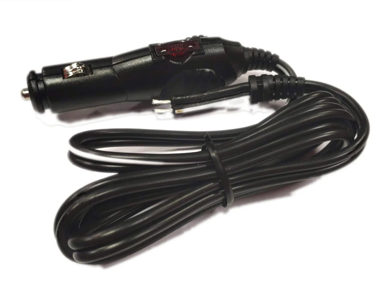 Wtyczka gniazda zapalniczki 12/24V 10A/5A z kablem 120cm — ujęcie 3