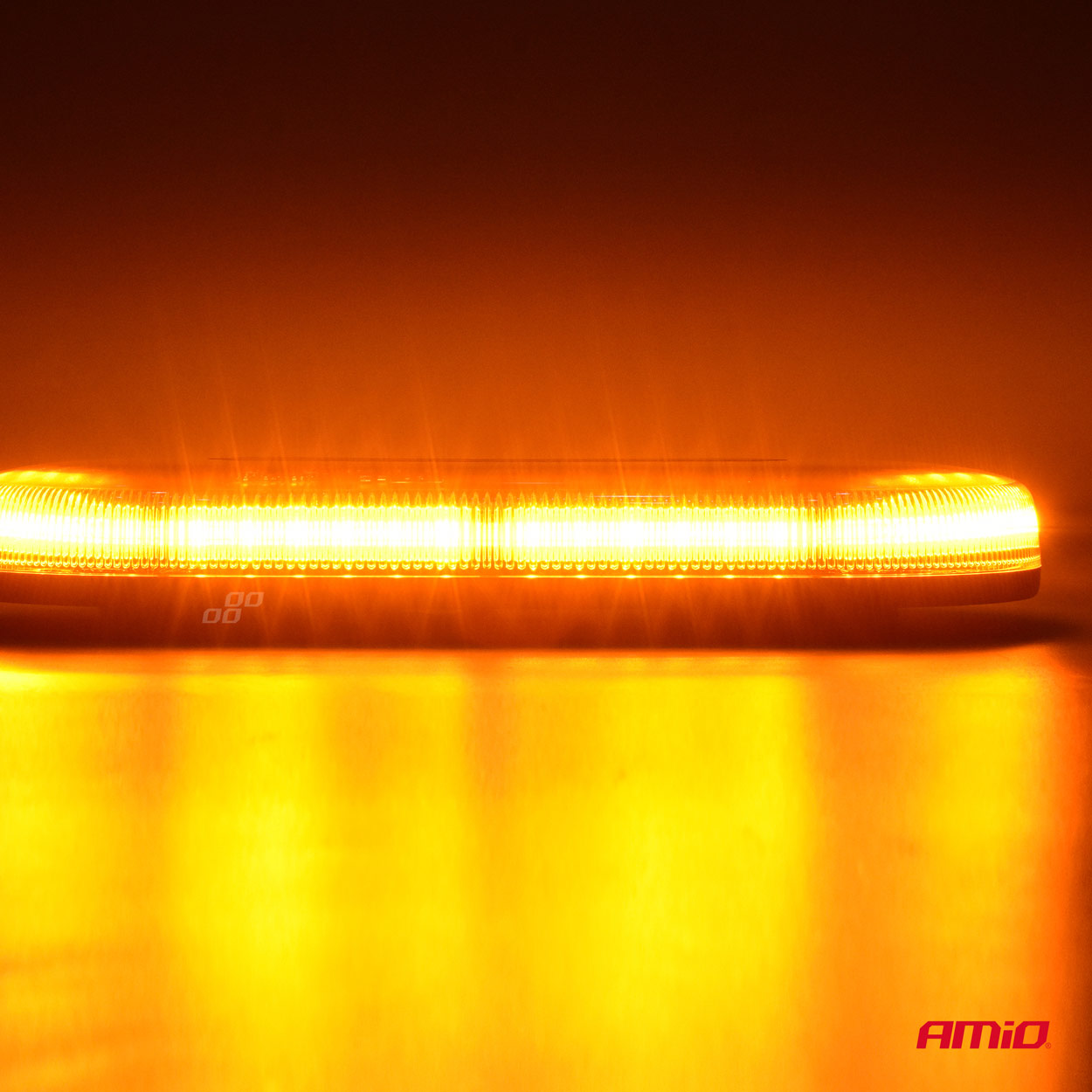 Belka ostrzegawcza LED 33 cm magnes homologacja R65 R10 12-24V — ujęcie 7