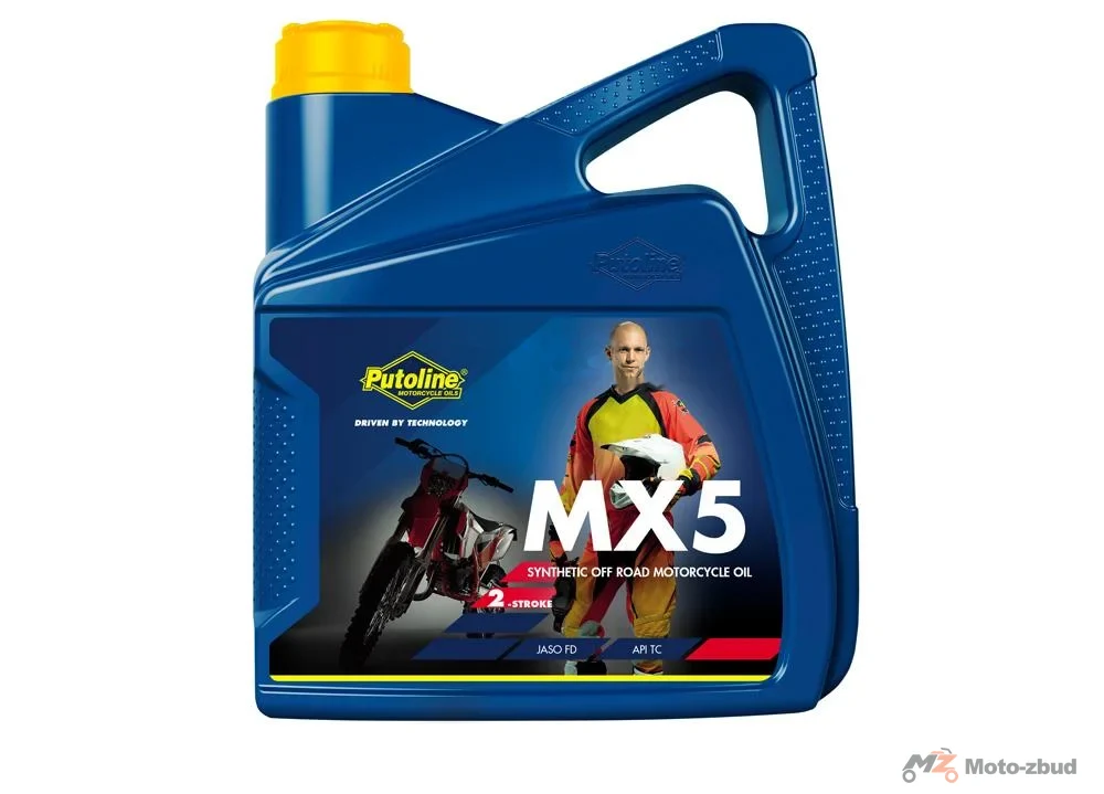 Putoline MX5 4L olej do mieszanki cross, off road, 2T