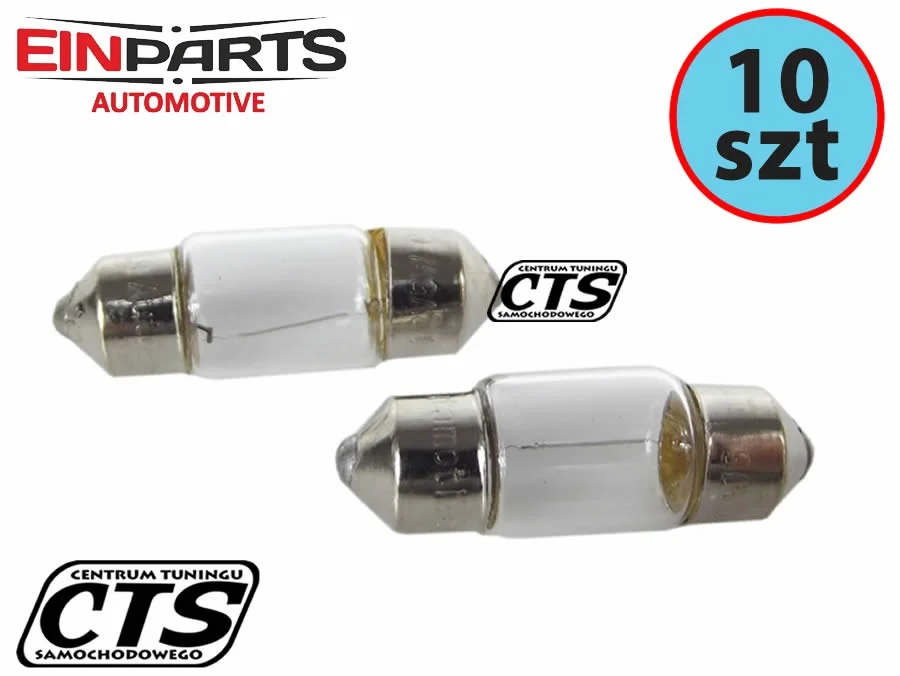 Żarówka rurkowa SV8.5 12V 11x32mm 5W EINPARTS (10szt.) — ujęcie 3