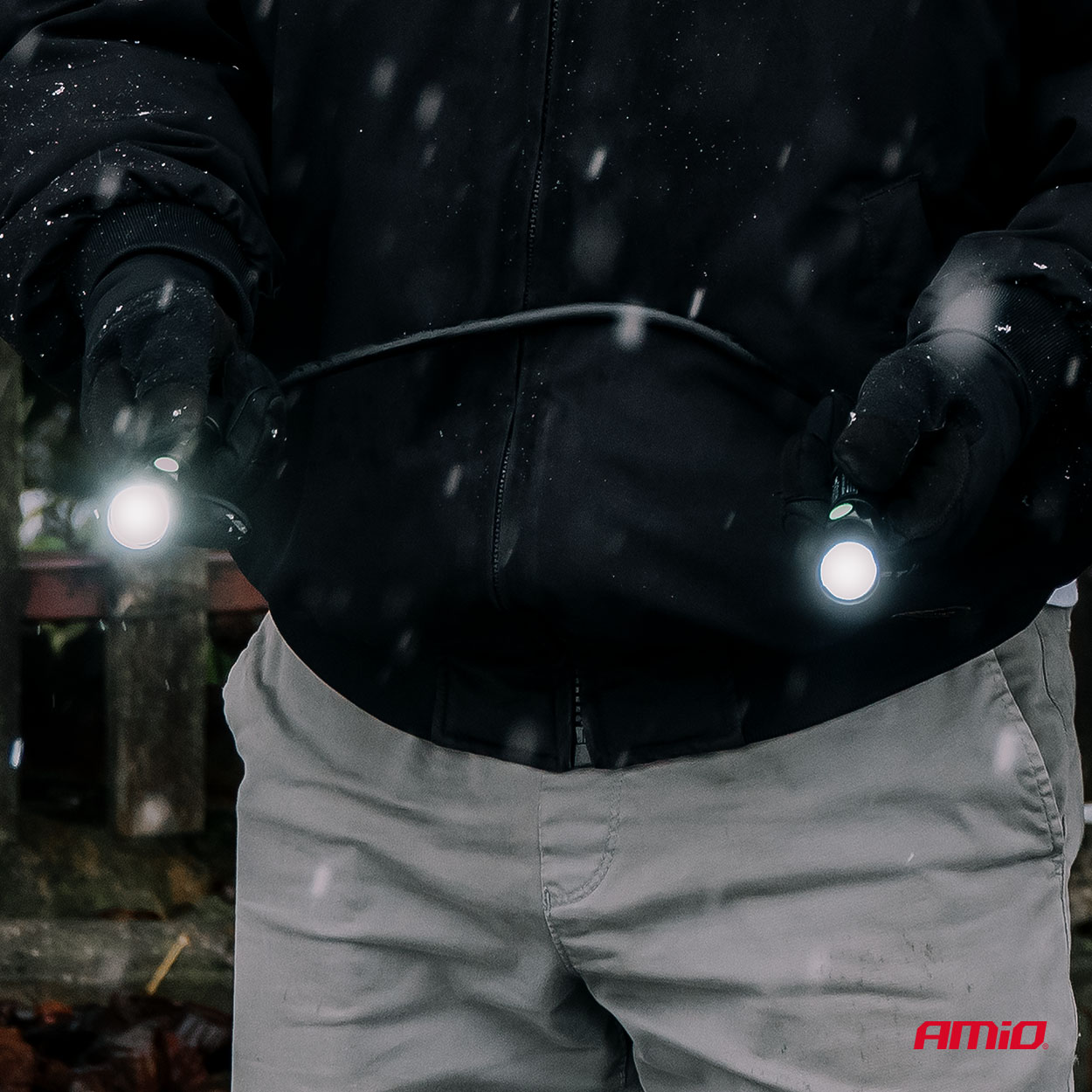 Lampa inspekcyjna akumulatorowa na szyję 2xP50 1000 mAh (BATT) — ujęcie 5