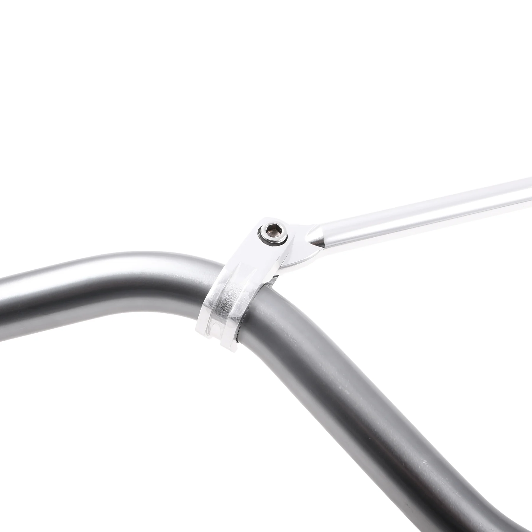 Kierownica Racing Force titanium połysk 22 mm 71,5 cm — ujęcie 2