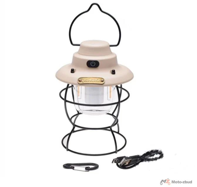 Lampa kempingowa retro