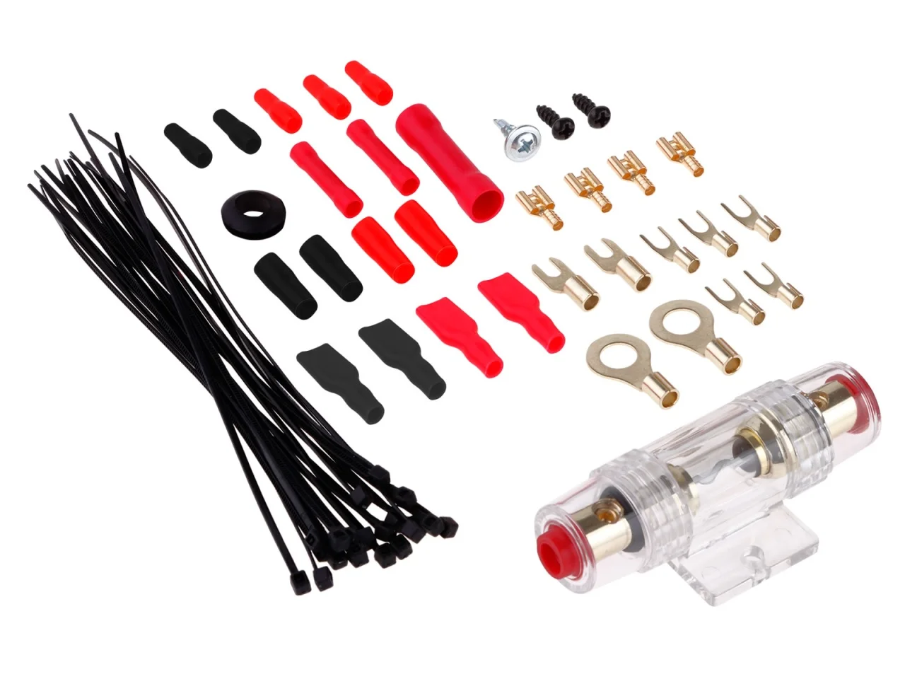 Zestaw kabli do montażu wzmacniaczy / car audio Peiying ZLA0413 — ujęcie 3