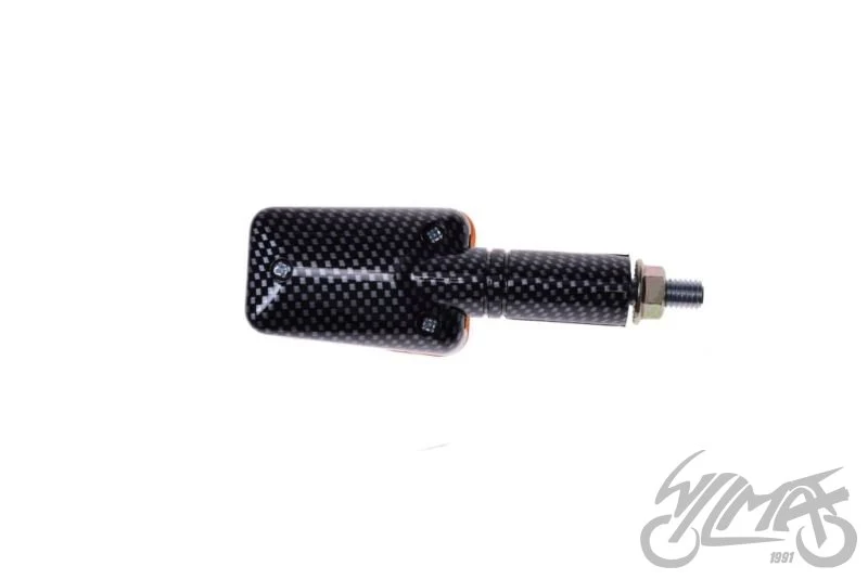 Kierunkowskaz mini carbon, pomarańczowy, długi — AL1285 — ujęcie 3