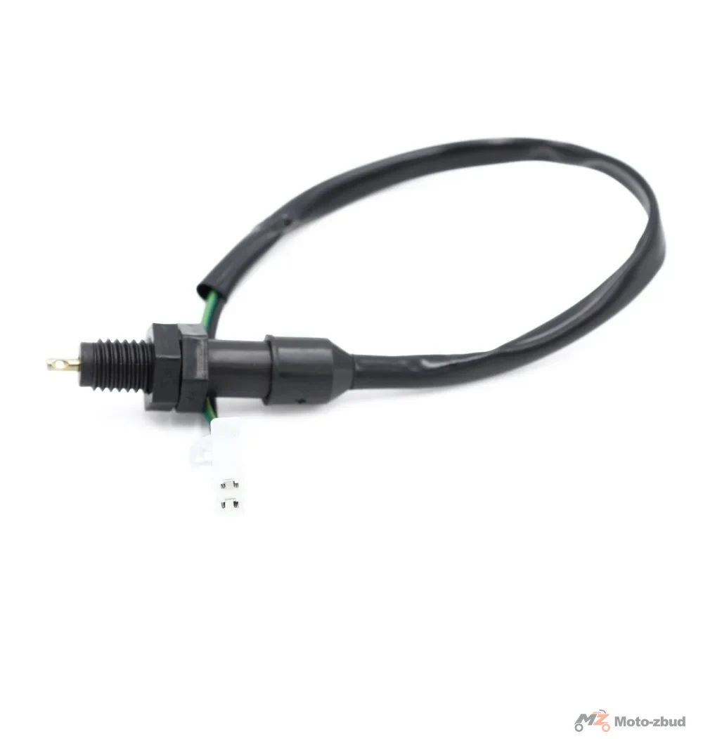 Junak 901/901F/901X/905F/122/122F automat stopu hamulca tył (kostka 2 piny) (dł.cał.36 cm) (kostka męska) — ujęcie 2