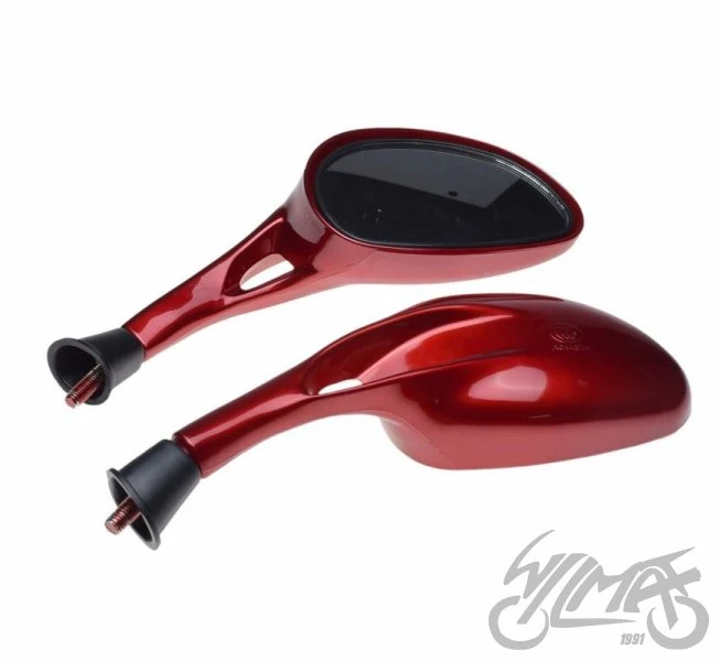 Lusterka czerwone M8 × 1,25 — para
