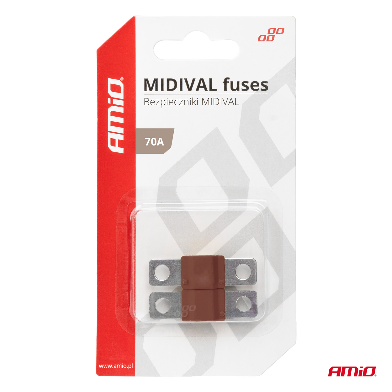 Bezpieczniki samochodowe MIDIVAL MTA 70A 2 szt. — ujęcie 3