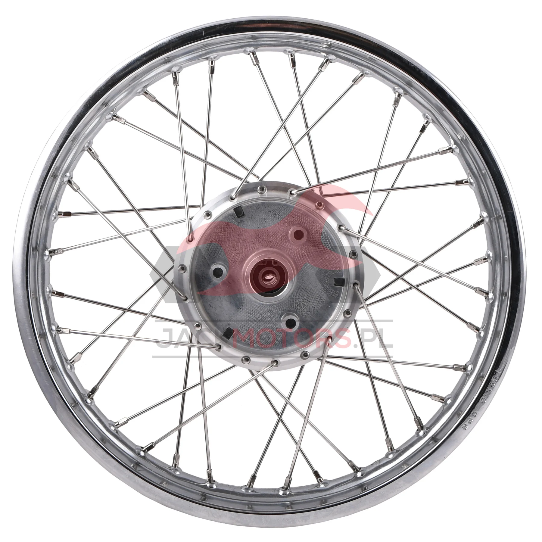 Koło jezdne Simson 1,85 × 16 S50/51/70 chrom inox DPR Classic — ujęcie 3