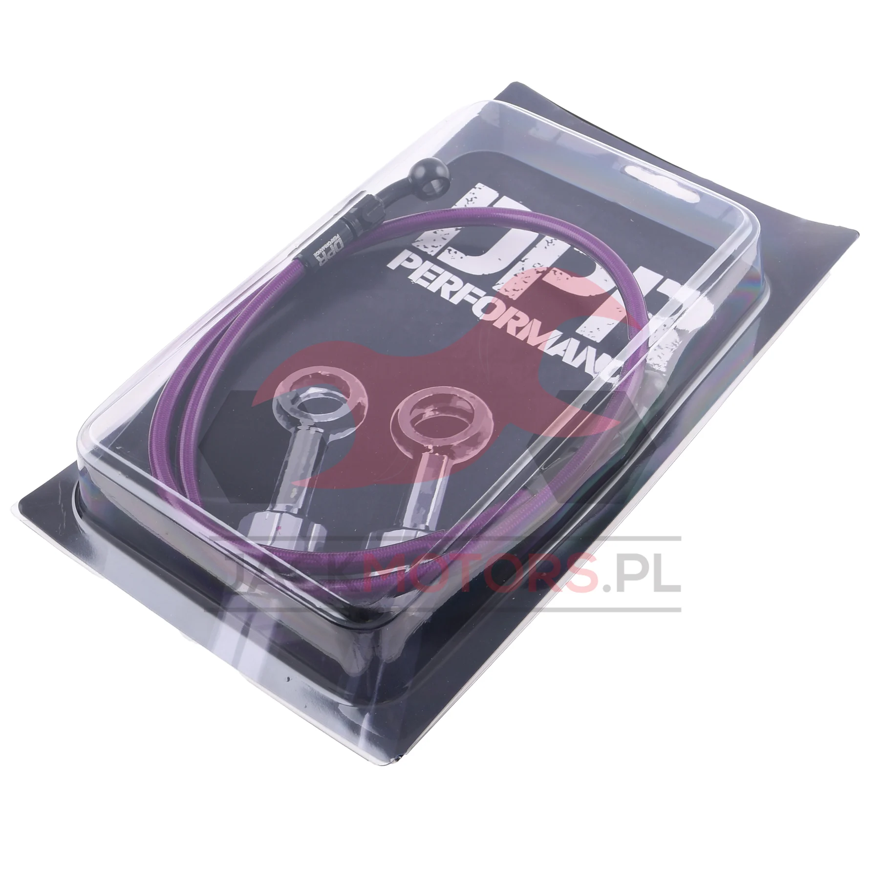 Przewód hamulcowy w oplocie 80 cm jasny fiolet V2 DPR Performance — ujęcie 3