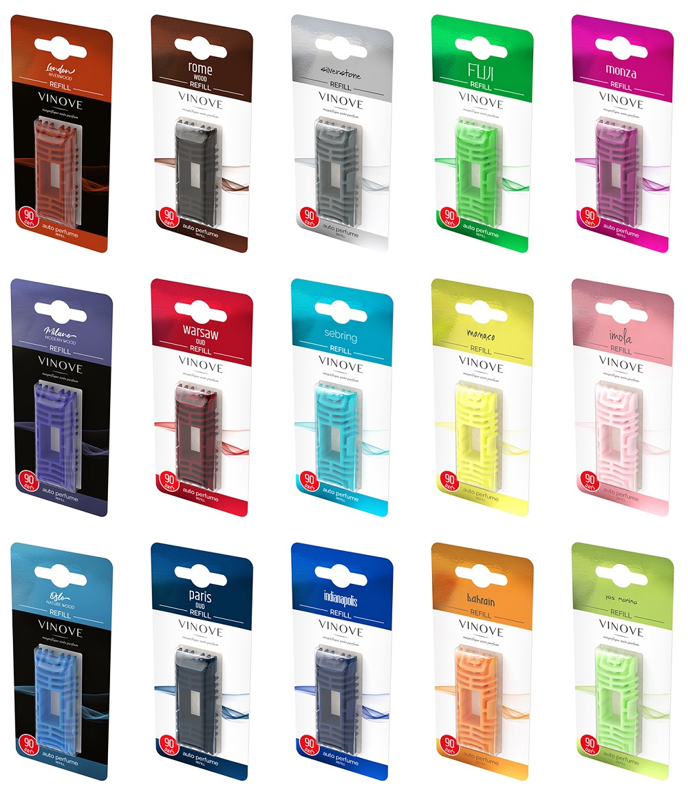 Car air freshener refill VINOVE MARANELLO — ujęcie 2