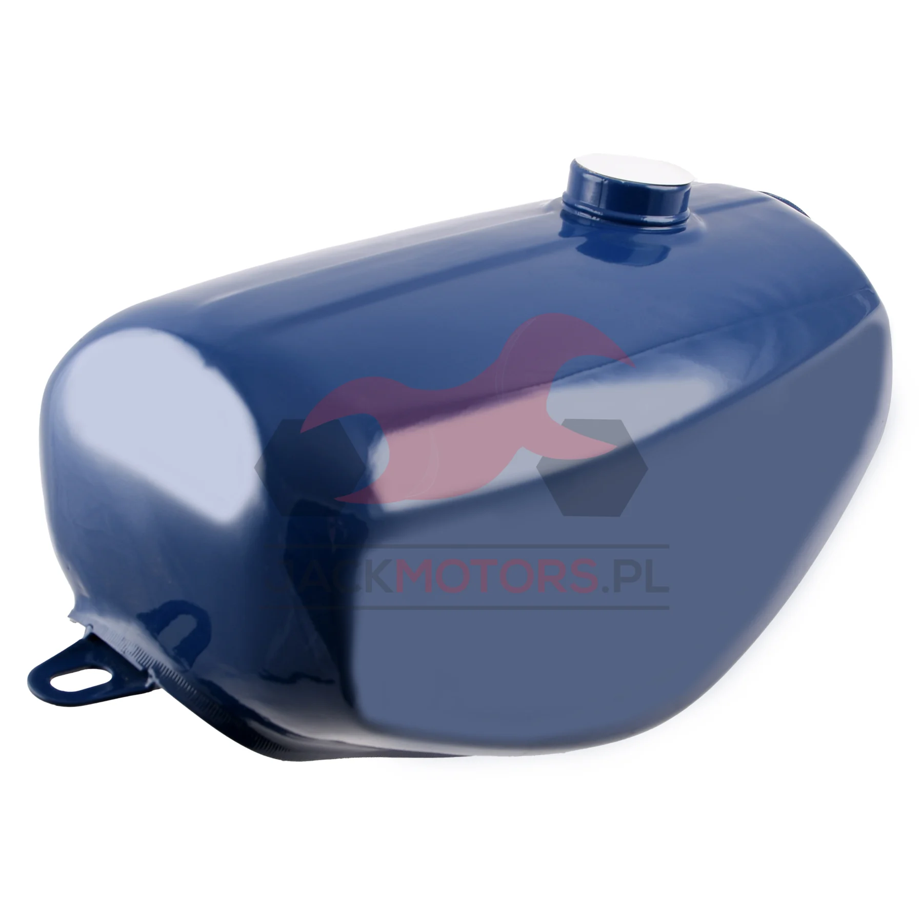 Zbiornik paliwa + pokrywa filtra powietrza + akumulatora Simson enduro ciemny niebieski kpl. premium — ujęcie 3
