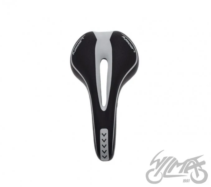 Siodełko rowerowe MTB czarno/białe — ujęcie 2