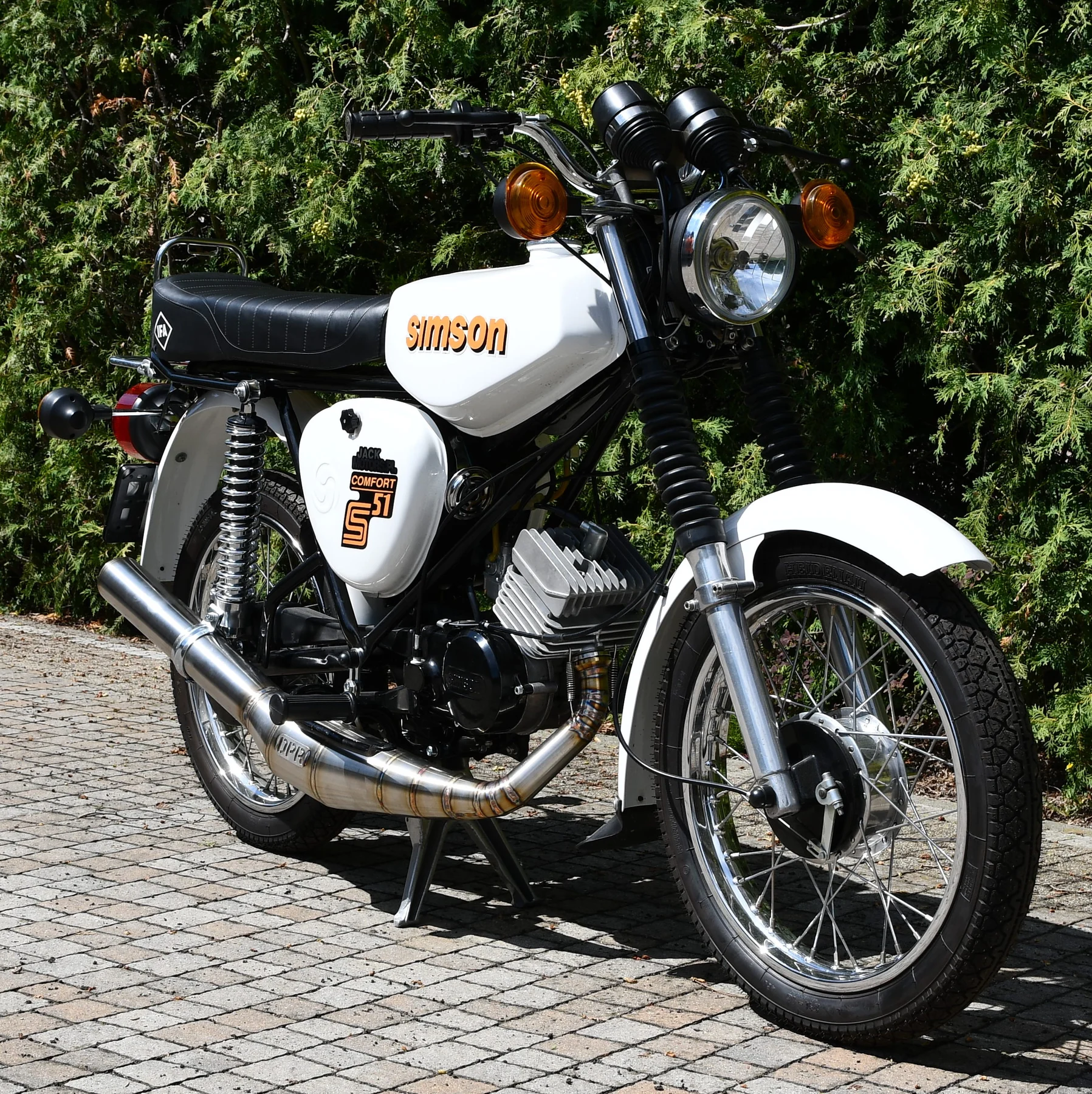 Tłumik Simson racing classic 85-110 cm³ DPR Performance — ujęcie 2