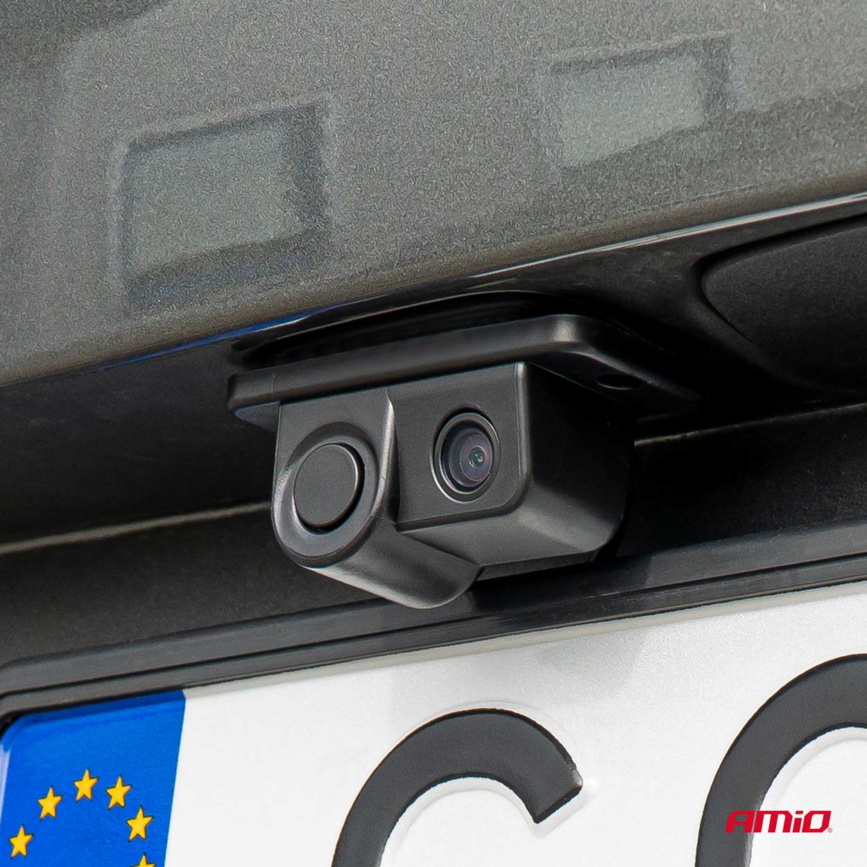 Kamera cofania z czujnikiem parkowania 2w1 720p 12 V HD-601 — ujęcie 3